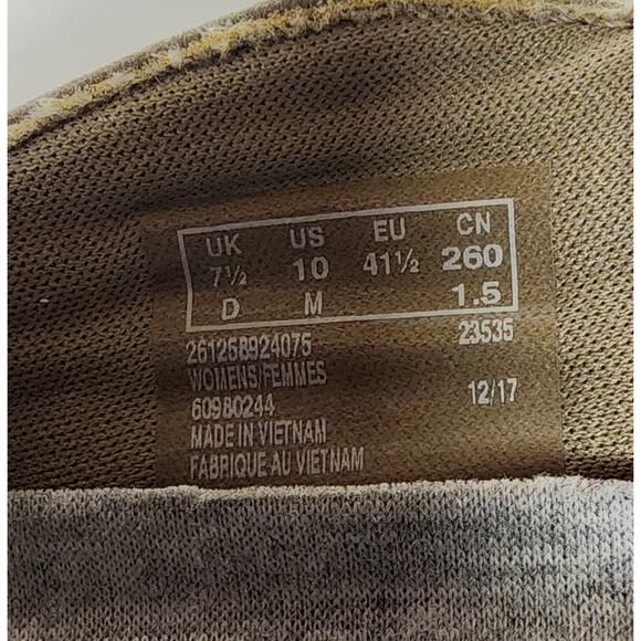 Clarks Cloudsteppers Sillian Stork Fisherman Sand Tan Flat Shoes Size 10M - Picture 12 of 13